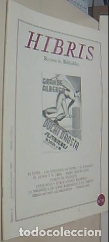 Livres: Hibris. Revista de Bibliofilia. N&ordm; 6. Noviembre - diciembre 2001 - GRAU, Pepe y ABAD, Jordi: