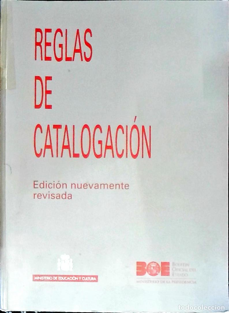 B&uuml;cher: Reglas de catalogaci&oacute;n - Autores Varios: