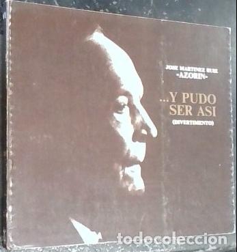 Libri di seconda mano: Y pudo ser as&iacute; (divertimento) - Azor&iacute;n. Jos&eacute; Mart&iacute;nez Ruiz: