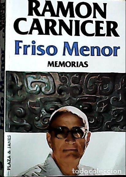Livres: Friso menor - Carnicer, Ram&oacute;n: