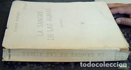 Livros em segunda m&atilde;o: La sangre de las almas. Novela - BORR&aacute;S, Tom&aacute;s: