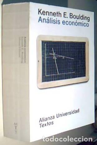 Libros: An&aacute;lisis econ&oacute;mico - BOULDING, Kenneth E.: