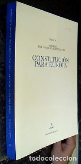 Livros em segunda m&atilde;o: Proyecto de tratado por el que se instituye una Constituci&oacute;n Europea. Adoptado por consenso por la C