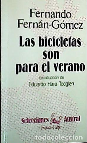 Livros em segunda m&atilde;o: Las bicicletas son para el verano - Fern&aacute;n G&oacute;mez, Fernando: