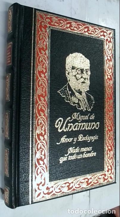 Livros em segunda m&atilde;o: Amor y pedagog&iacute;a . Nada menos que todo un hombre - Unamuno, Miguel de: