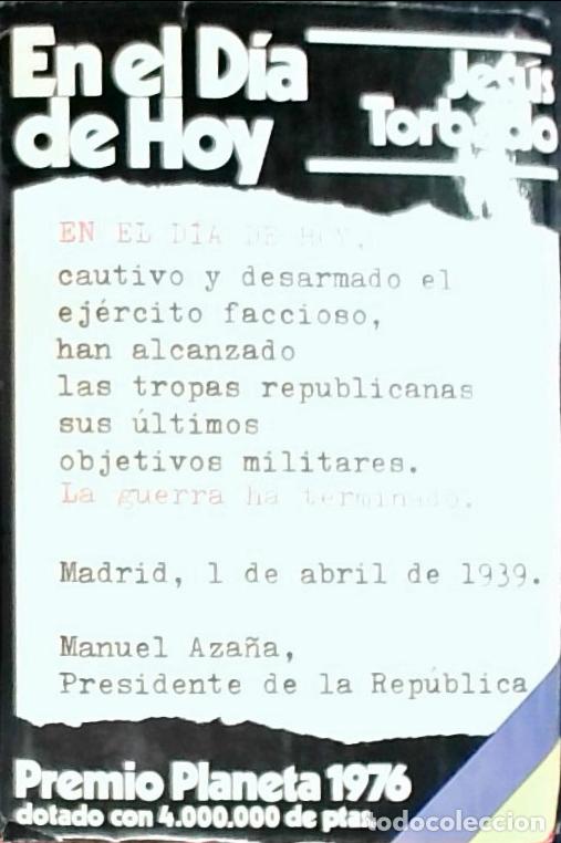 Livros em segunda m&atilde;o: En el d&iacute;a de hoy : novela - Torbado, Jes&uacute;s: