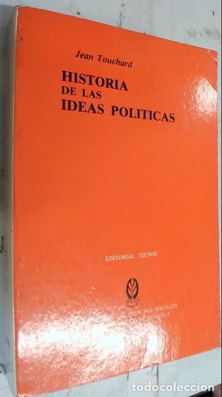 Livros em segunda m&atilde;o: Historia de las ideas pol&iacute;ticas - Touchard, Jean: