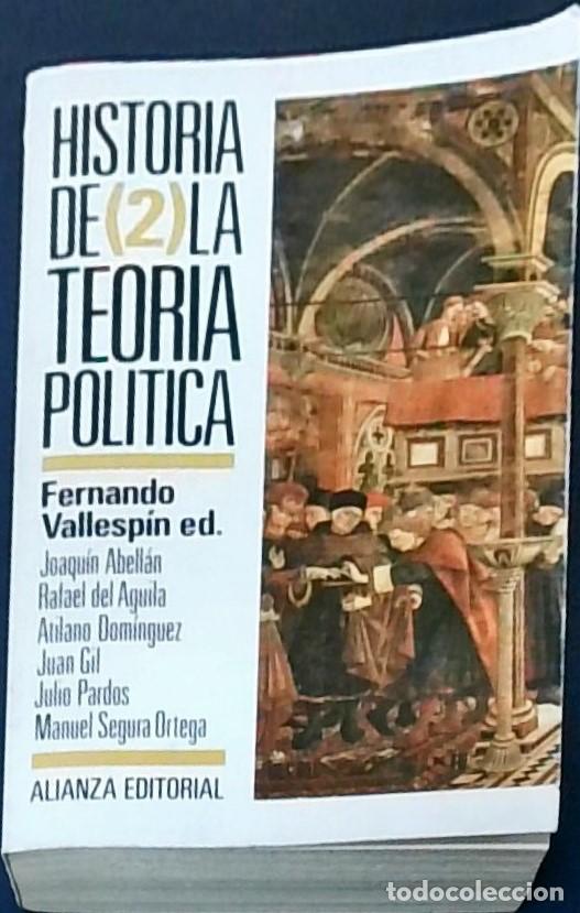 Libri di seconda mano: Estado y teor&iacute;a pol&iacute;tica moderna. Historia de la teor&iacute;a pol&iacute;tica. Tomo 2 - VALLESPIN, Fernando (Ed.)