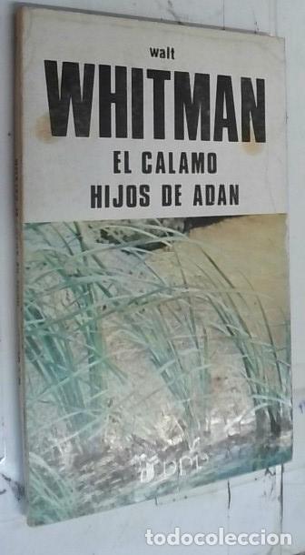 Livres: Hijos de Ad&aacute;n. C&aacute;lamo - Whitman, Walt: