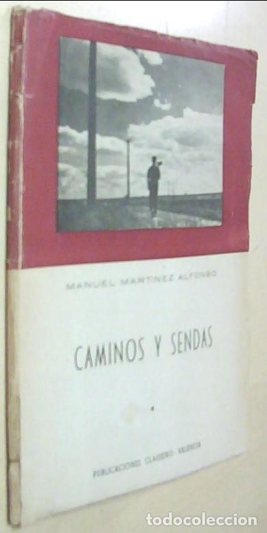 Livros em segunda m&atilde;o: Caminos y sendas (Hacia Santiago). Con dedicatoria aut&oacute;grafa - MARTINEZ ALFONSO, Manuel: