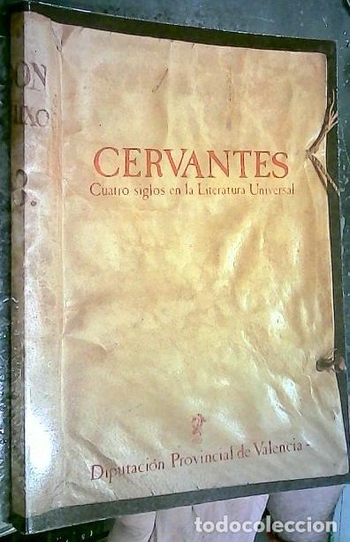 Livros em segunda m&atilde;o: Cervantes Cuatro siglo en la Literatura Universal - GARC&Iacute;A, Amparo; ANGEL, Jos&eacute; M&ordf;. y GALLEGO, Carme