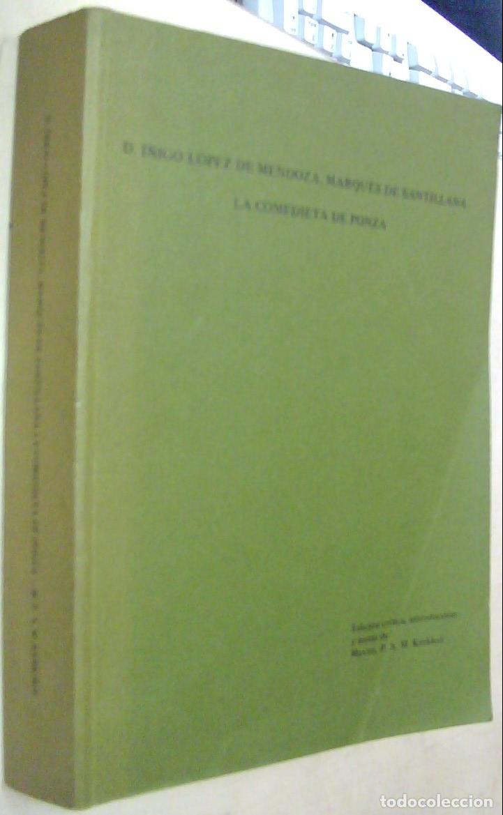 Livros em segunda m&atilde;o: D. I&ntilde;igo L&oacute;pez de Mendoza, Marqu&eacute;s de Santillana. La Comedieta de Ponza. Edici&Oacute;n cr&Iacute;tica, introducci