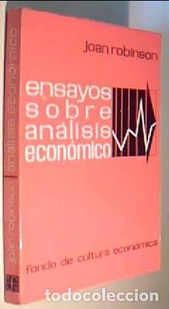 B&uuml;cher: Ensayos sobre an&aacute;lisis econ&oacute;mico - ROBINSON, Joan: