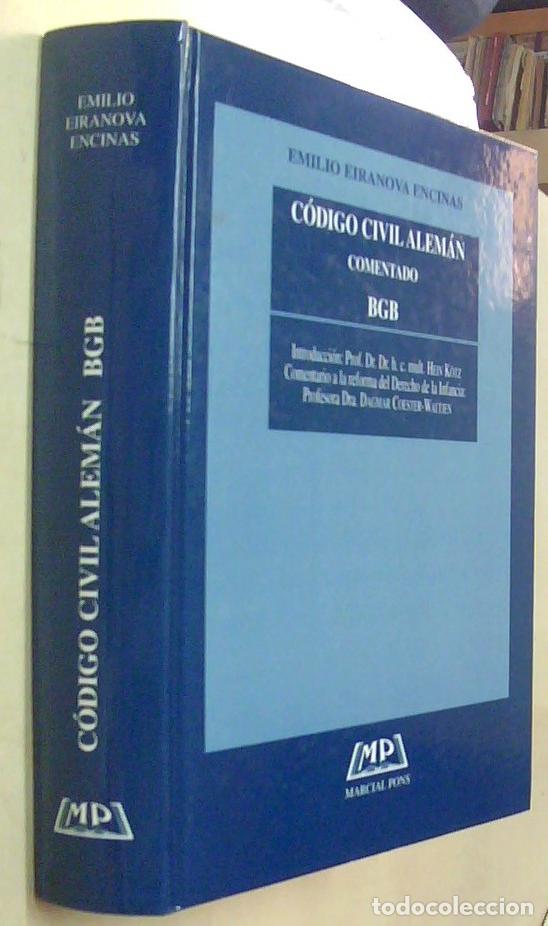 Livros em segunda m&atilde;o: C&oacute;digo civil alem&aacute;n comentado BGB - EIRANOVA ENCINAS, Emilio y OTROS: