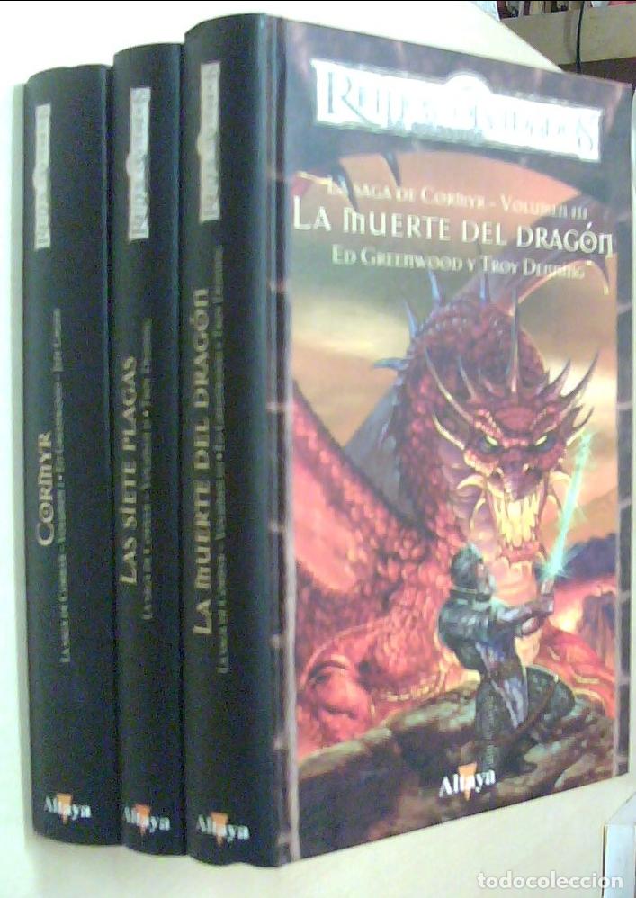 books: Cormyc. Reinos olvidados. 3 tomos - GREENWOOD, Ed: