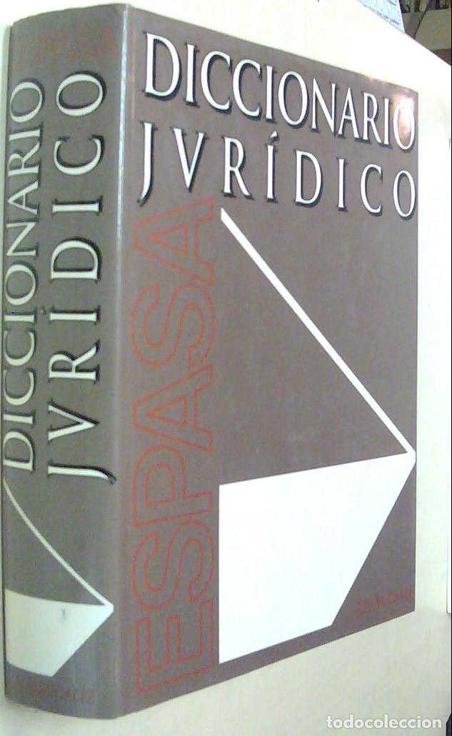 Libros: Diccionario jur&iacute;dico Espasa - AA. VV.: