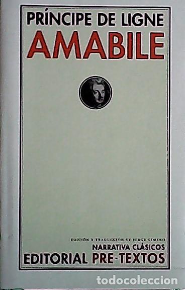 Livres: Amabile : obra escogida - Ligne, Charles-Joseph :