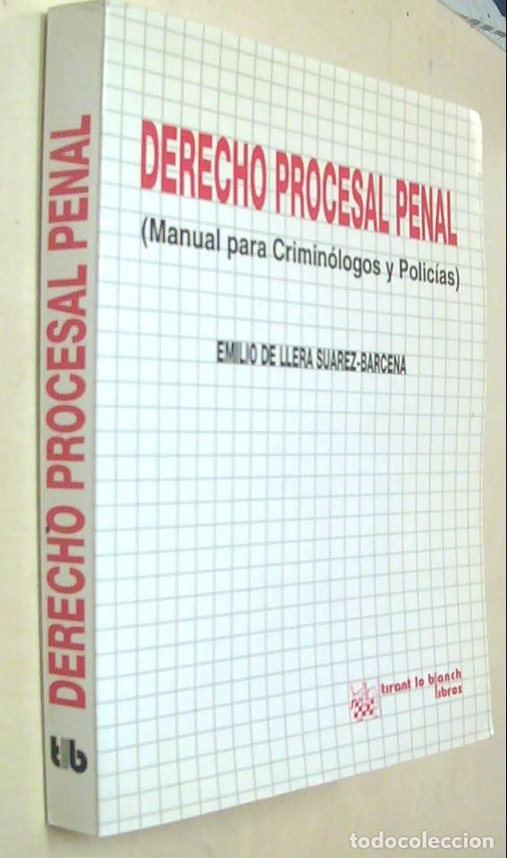 Livres: Derecho procesal penal (Manual para crimin&oacute;logos y polic&iacute;as) - LLERA SUAREZ BARCENA, Emilio de:
