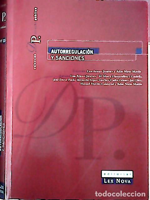Libri di seconda mano: Autorregulaci&oacute;n y sanciones - Nieto Mart&iacute;n, Ad&aacute;n:
