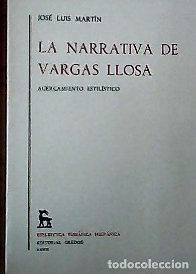 Libros: La narrativa de Vargas Llosa - Mart&iacute;n, Jose Luis:
