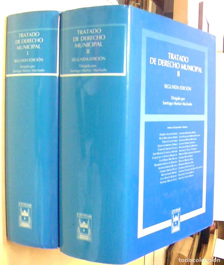 Livros em segunda m&atilde;o: Tratado de derecho municipal. 2&ordf; edici&oacute;n. 2 tomos - MU&Ntilde;OZ MACHADO, Santiago (Dirigido) - AA.VV.: