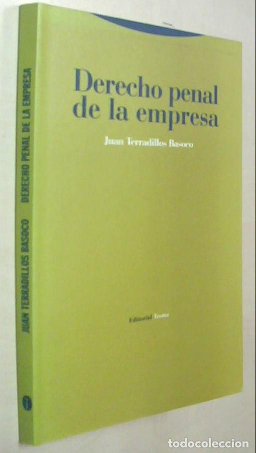 Livros em segunda m&atilde;o: Derecho penal de la empresa - TERRADILLAS BASOCO, Juan: