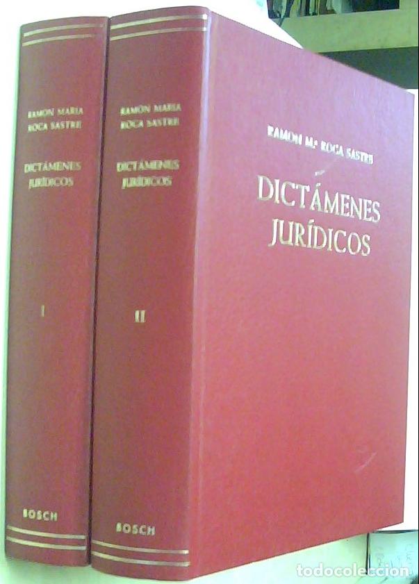 Livros em segunda m&atilde;o: Dict&aacute;menes jur&iacute;dicos. 2 tomos - ROCA SASTRE, Ram&oacute;n Mar&iacute;a: