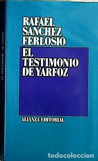 Libri di seconda mano: El testimonio de Yarfoz - S&aacute;nchez Ferlosio, Rafael: