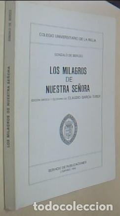 Libri di seconda mano: Los milagros de Nuestra Se&ntilde;ora. Edici&oacute;n cr&iacute;tica y glosario de ... - BERCEO, Gonzalo de - GARCIA TURZ