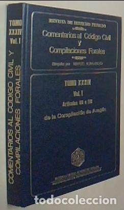 Libri di seconda mano: Comentarios al C&oacute;digo Civil y Compilaciones Forales. Tomo XXXIV. Vol. 1. Art&iacute;culos 88 a 118 de la Co