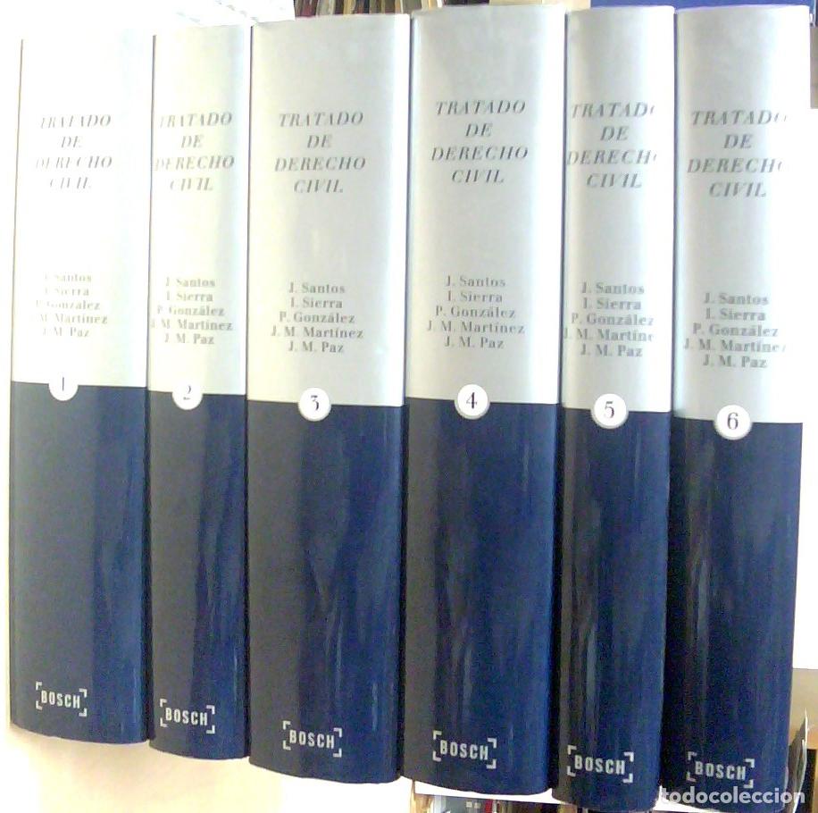 books: Tratado de derecho civil. 6 TOMOS - SANTOS BRIZ, J. (Director); SIERRA GIL DE LA CUESTA, I. (Coordin