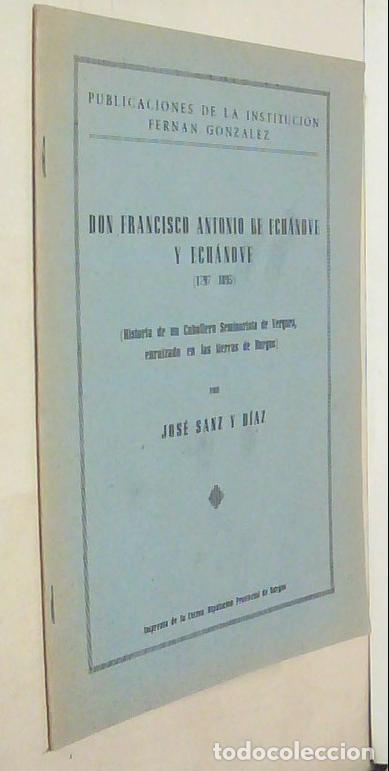 books: Don Francisco Antonio de Echanove y Echanove (1797-1895) (Historia de un Caballero Seminarista de Ve