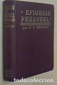 B&uuml;cher: Eficacia personal - MARDEN, Orison Swett: