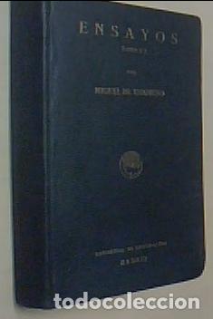 Libros: Ensayos. Tomo VI - UNAMUNO, Miguel de: