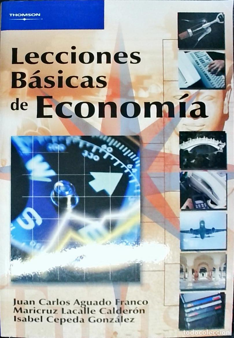 Libros: Lecciones b&aacute;sicas de econom&iacute;a - Aguado Franco, Juan Carlos; Lacalle Calder&oacute;n, Maricruz y Cepeda Gonz