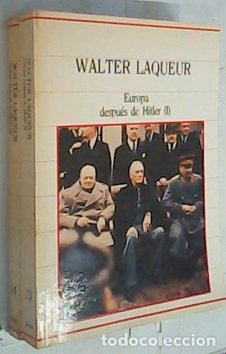 Livres: Europa despu&eacute;s de Hitler. 2 tomos - Laqueur, Walter: