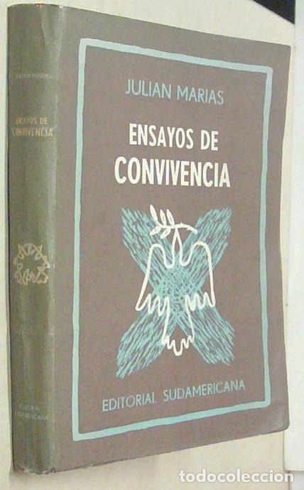 Libri di seconda mano: Ensayos de convivencia - MAR&Iacute;AS, Juli&aacute;n: