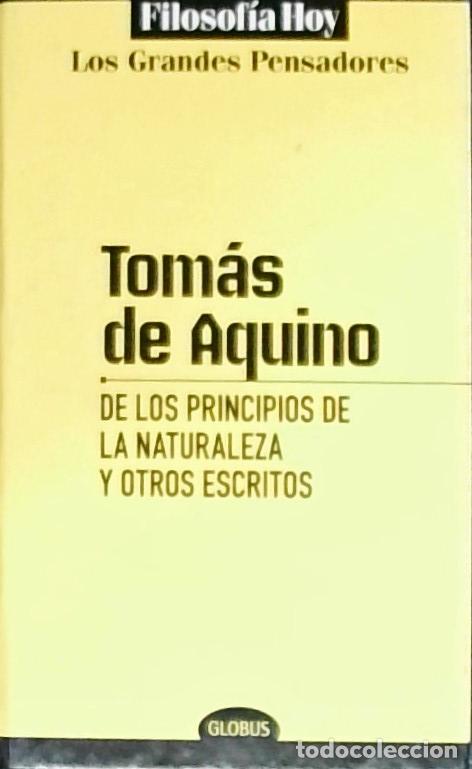 Libros: De los principios de la naturaleza y otros escritos. Sobre la eternidad del mundo - AQUINO, Tom&aacute;s de