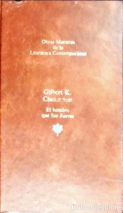 B&uuml;cher: El hombre que fue jueves - Chesterton, G. K.: