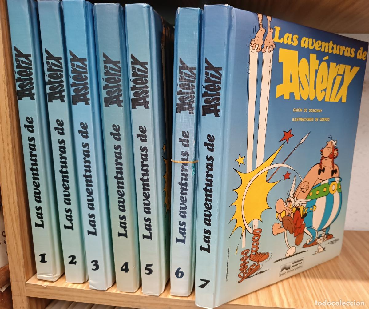 B&uuml;cher: Las aventuras del Ast&eacute;rix. Contiene 4 obras cada tomo. 7 TOMOS - GOSCINNY y UDERZO: