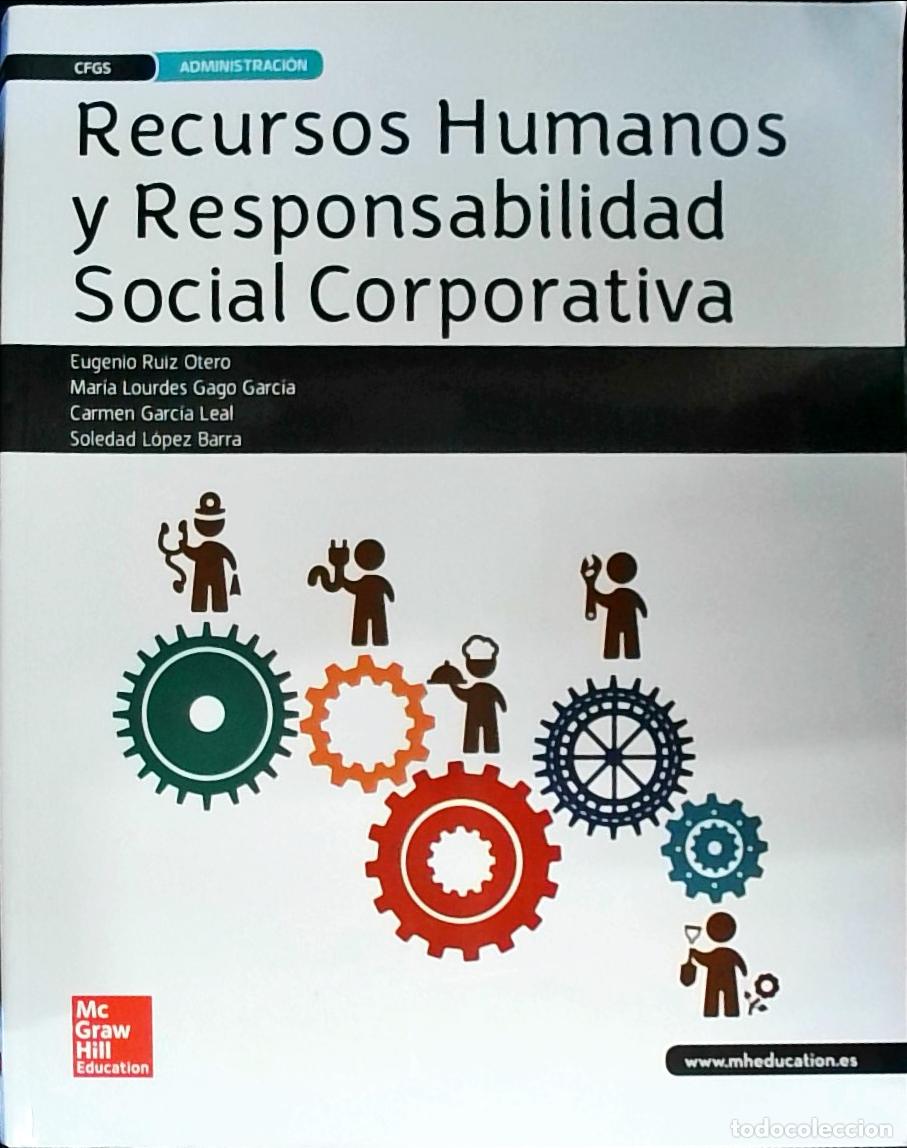 B&uuml;cher: Recursos humanos y responsabilidad social corporativa, grado superior - Ruiz Otero, Manuel Eugenio y