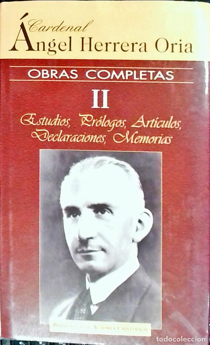 Livros em segunda m&atilde;o: Estudios, pr&oacute;logos, art&iacute;culos, declaraciones, memorias - Herrera Oria, &Aacute;ngel:
