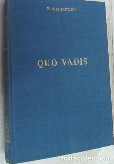 Libros: Quo Vadis - Sienkiewicz, E.: