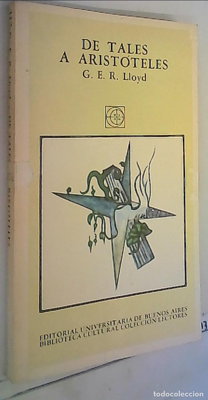 Libros: De Tales a Arist&oacute;teles - Lloyd, G. E. R. :