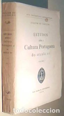 Libros: Estudos sobre a Cultura Portuguesa do s&eacute;culo XV. Volumen I (Unico publicado) - CARVALHO, Joaquim de4