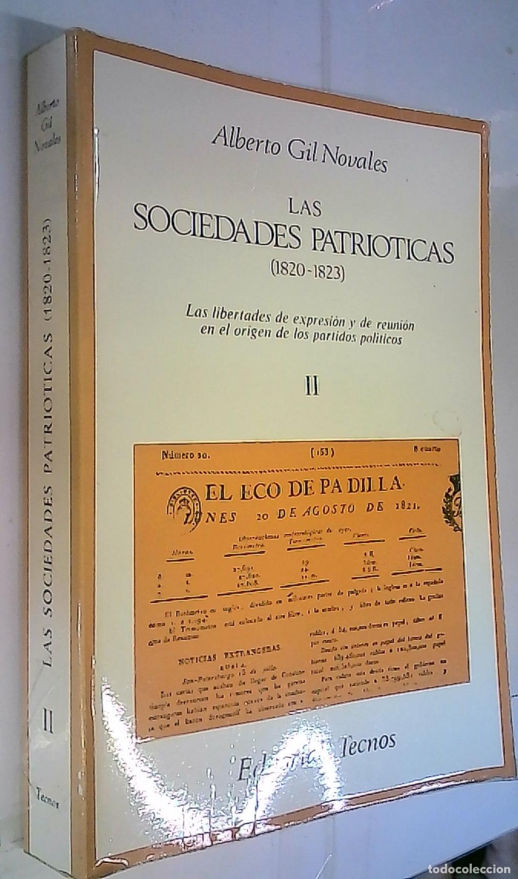 B&uuml;cher: Las sociedades patri&oacute;ticas (1820 - 1823). Las libertades de expresi&oacute;n y de reuni&oacute;n en el origen de l