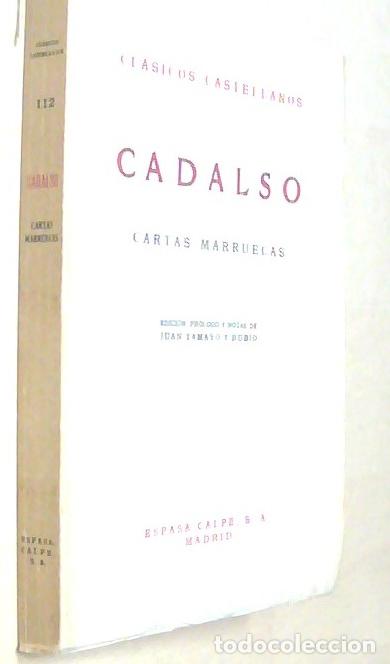 Libros: Cartas marruecas - CADALSO: