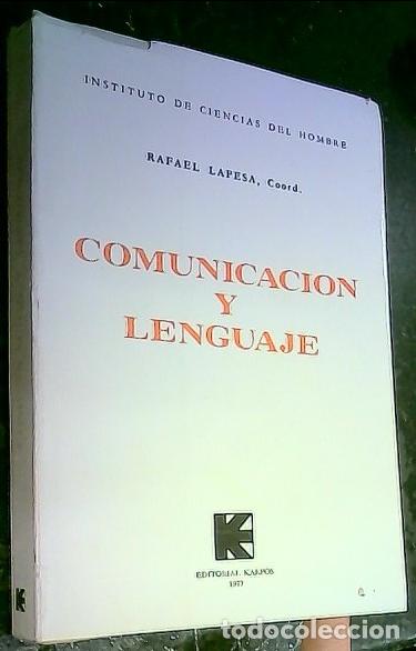 B&uuml;cher: Comunicaci&oacute;n y Lenguaje - Lapesa, Rafael: