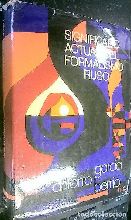 Livros em segunda m&atilde;o: Significado actual del formalismo ruso - Garc&iacute;a Berrio, Antonio: