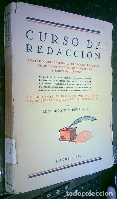 B&uuml;cher: Curso de Redacci&oacute;n. Tratado que ense&ntilde;a a redactar, tomando, como norma, escritores cl&aacute;sicos y contem